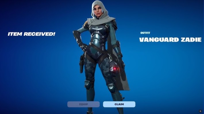 Fortnite Vanguard Zadie Skin for Free