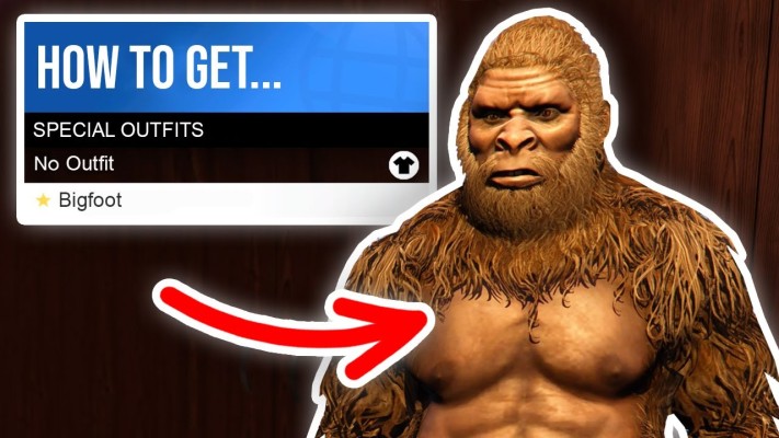 GTA 5 Sasquatch Outfit for Free